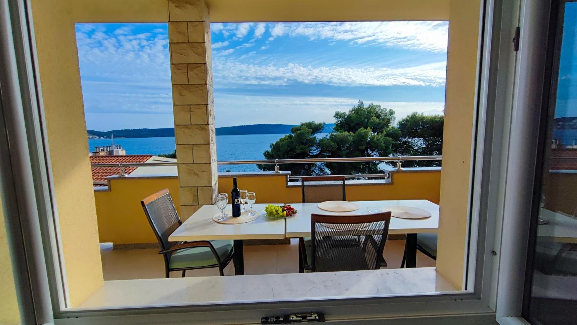Villa Penava, Private Beach, Pool And 7Min To Trogir Kamer foto